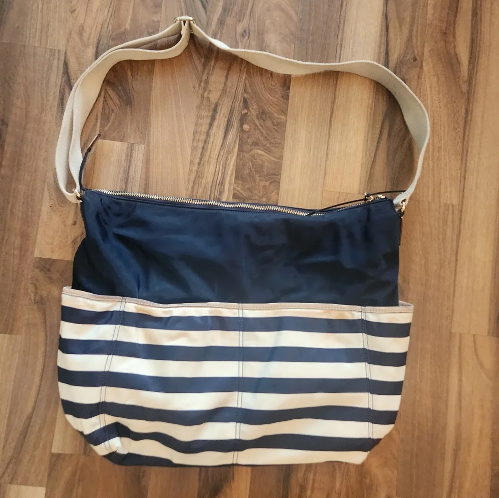 Kate Spade Baby Diaper Bag Blue Striped